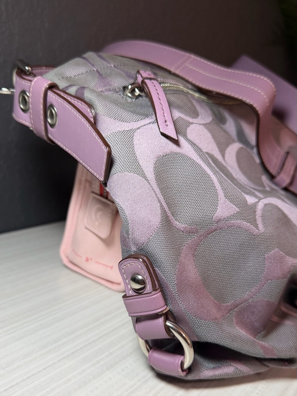 Coach Signature Shoulder Bag - Picture 3 of 6